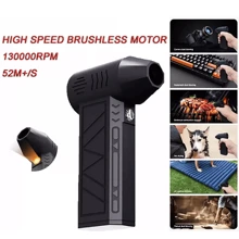 Jet Dry Mini Blower 130,000 RPM Portable Air Blower Super Jet Fan Turbo Hot UK - Black - View 12