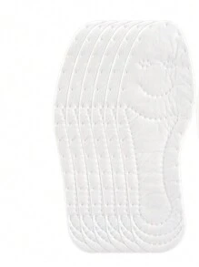 5 pares de plantillas deportivas con absorción de impactos engrosados blandos para hombres y mujeres, plantillas para entrenamiento militar, yoga, zapatos de tablero, tacones altos