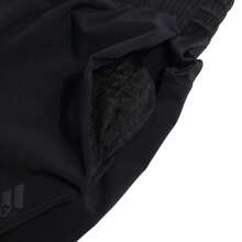 Adidas 男士休闲裤，TKO PANTS M，抽绳腰带慢跑裤，锥形裤腿，针织休闲裤，跑步健身运动裤，黑色，半紧身，CW5782 - 黑色 - 查看 4