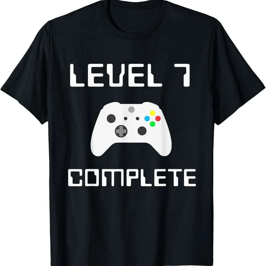 7 Year Anniversary Level 7 Complete 7th Wedding Anniversary T Shirt