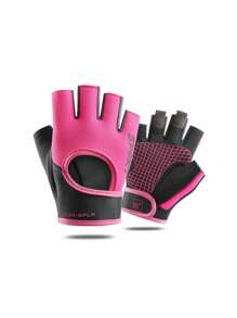 BAMANSHI 一双健身手套，适合举重、骑自行车、健身房、训练、透气且贴身的运动手套 - 彩色 - 查看 9