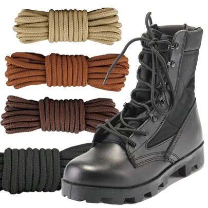 1 Pair 160cm Shoelaces For Men & Women, Round Thick Laces For Boots, Work Boots, Outdoor Sneakers, Hiking Shoes, Versatile, Winter Gift Ideas