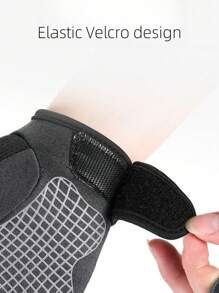 BAMANSHI 一双健身手套，适合举重、骑自行车、健身房、训练、透气且贴身的运动手套 - 彩色 - 查看 4