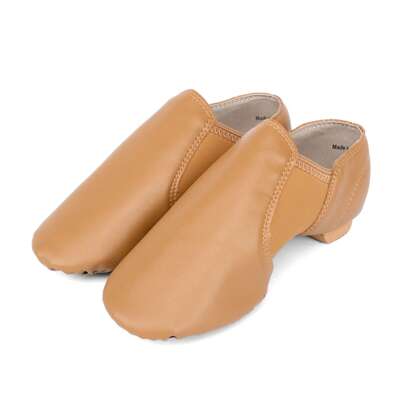 PU Leather Jazz Shoe Slip On For Girls And Boys (Toddler/Little Kid/Big Kid)