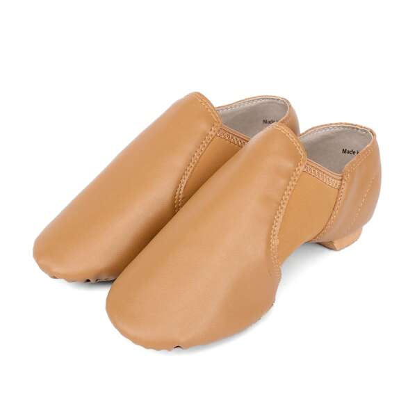 PU Leather Jazz Shoe Slip On For Girls And Boys (Toddler/Little Kid/Big Kid)