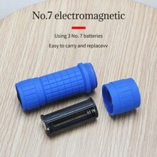 1 pieza Linterna súper brillante de ABS, linterna portátil de plástico LED mini, iluminación para regalo transfronterizo