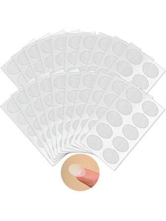 100/200 piezas de pegatinas de soporte para el lóbulo de la oreja, pegatinas para pendientes, elevadores y respaldos de pendientes utilizados como parches de soporte para elevadores de pendientes, adecuados para usar pendientes durante mucho tiempo