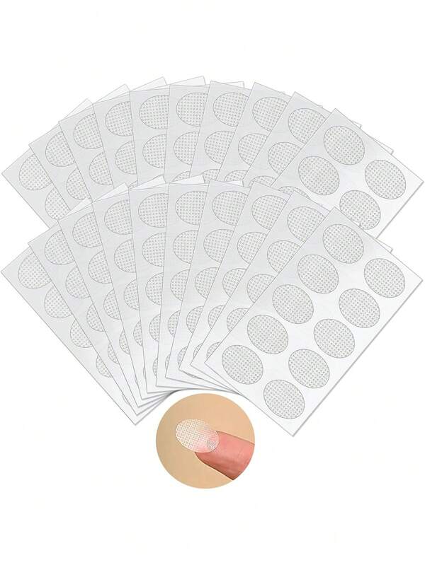 100/200 peças de adesivos de suporte de lóbulo de orelha, adesivos de brinco, levantadores de brinco e costas de brinco usados para almofadas de suporte, adesivos de levantador de brinco, adequados para uso prolongado de brincos