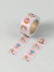 300pcs Cartoon Graphic Sticker - Multicolor - View 7