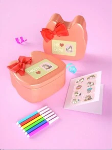 300pcs Cartoon Graphic Sticker - Multicolor - View 6