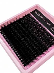 200 chiếc/180 chiếc/160 chiếc/140 chiếc/120 chiếc Mi chùm 8D sang trọng tự làm - Mi nối dài hỗn hợp 8-16mm Độ cong chữ D 0,07mm của Nga Mi dày và có thể tái sử dụng ấn tượng cho người mới bắt đầu Dễ sử dụng - 10 hàng (Gói đa dạng 60D/80D/100D/120D/160D/200D) Cụm mi, Cụm mi, Lông mi riêng lẻ, Lông mi, Lông mi giả - D - Xem 4