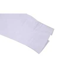 Camisa Hombre Corte Pegado Strech Casual Vestir Combinada - Blanco - Ver 5