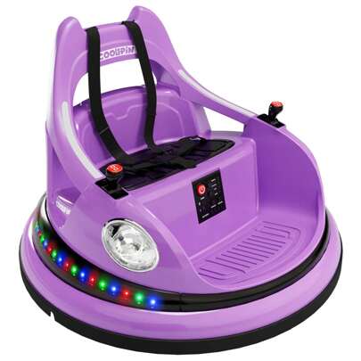 Danolapsi Kids Ride On Bumper Car,Toddlers 12V Electric Bumper Car,Bumping Toy W/Parent Remote,2-Speed,2 Driving Mode,360°Spin,Music & Lights,Ride On Toys Gift For Boys & Girls