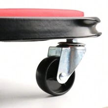 Foldable Garage Mobile Mechanics Creeper Bench 2 In 1 Workshop Trolley Padded Car Repair 360° Rotating Resting Board Stool - Red - View 9