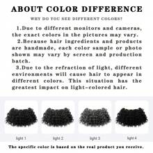 Jerry Curly Hair Bundles 6 Inch Hair Weave Bundles Crochet Short Cut 3Pcs/Pack Hair Bundles Synthetic Hair Extensions For Women Daily Life - Multicolor - View 5