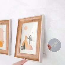 12 piezas de tiras adhesivas sin perforaciones, cintas autoadhesivas de doble cara para fijar marcos de fotos, carteles y decoración en la pared, cinta adhesiva autoadhesiva sin dejar rastro para marcos