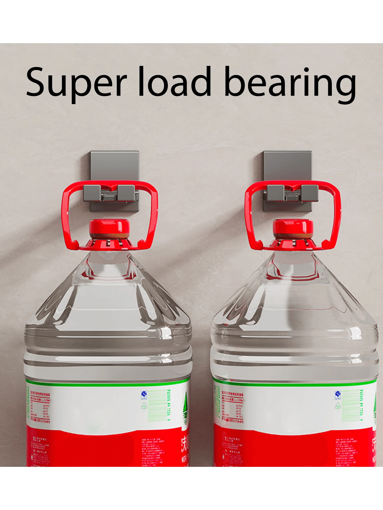 No Drill Detachable Shower Caddy, Adjustable Bathroom Wall Mount ...