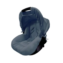Combo - Baby Car Seat Cover, Sun Protection Hood And Belt Protectors - Various Colors - 黃玉 - 查看 2