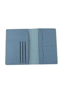 1PC Travel Passport Holder With Credit Card Slot, PU Wallet For Women Men,Boho Vibes - Multicolor - View 18