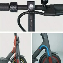 Electric Scooter Line Protector Covers, Scooter Brake Cable Housing Protector Spirals Tube Cable Wraps For Ninebot ES1 ES2 ES3 ES4 Max G30 For Xiao Mi Mijia M365 Pro Electric Scooter