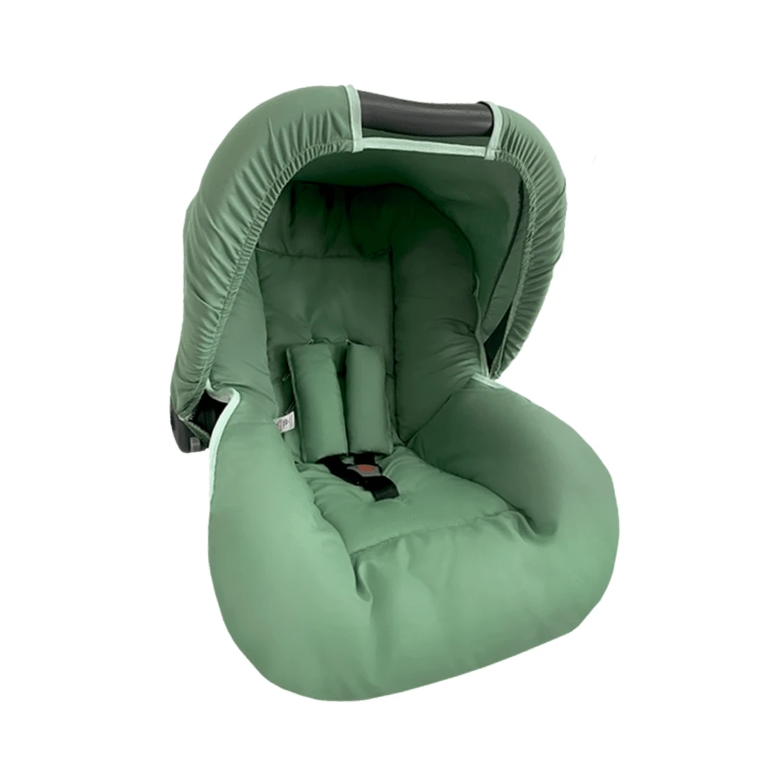 Combo - Capa para Bebê Conforto, Capota Protetora Solar e Protetores de Cinto - Diversas Cores
