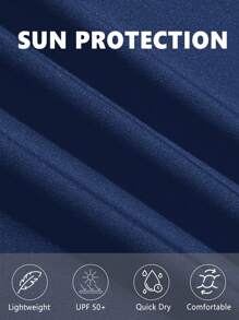 KEFITEVD Women's Golf Polo Shirts V Neck UPF 50+ Collared Short Sleeve Tennis Shirt Lightweight Quick Dry Sun Protection Shirts - Màu xanh hải quân - Xem 7