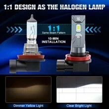 S&D H11 LED Car Headlight Bulbs 9005 HB3 9006 HB4 LED Bulb Car Headlamp Fog Light Auto Lamp 12V 6000K