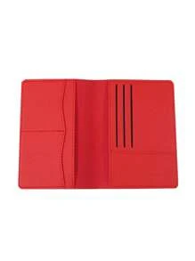 1PC Travel Passport Holder With Credit Card Slot, PU Wallet For Women Men,Boho Vibes - Multicolor - View 14