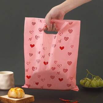 50 pièces Sacs cadeaux rose HDPE Sacs de shopping de au détail, convient pour les mariages, les anniversaires, Thanksgiving, Noël, cadeaux d'entreprise, magasins, vêtements, fêtes. Sacs plastiques réutilisables avec poignées, sacs pour voitures, sacs à pain, sacs pour vêtements, sacs d'emballage, cadeaux d'anniversaire pour hommes, boîte cadeau de la Saint-Valentin, boîte cadeau pour hommes, cadeaux pour hommes, sacs cadeaux en vrac, sacs cadeaux bleus, Saint-Valentin, Fête des mères, cadeaux de demoiselle d'honneur, cadeaux de remise des diplômes, cadeaux d'anniversaire, cadeaux de mariage, anniversaire, mariée, mariage