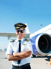 Costume Set: Pilot Hat, Goggles, Tie, Gloves, Suitable For Cosplay, Events, Parties, Ceremonies - Multicolor - View 3