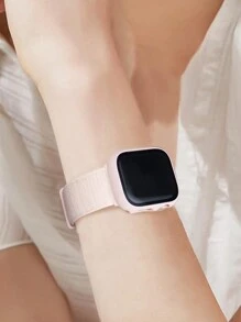 兼容 表带盒 男女款时尚运动柔软透气魔术自粘尼龙表带 + 磨砂纹理防摔防刮 PC 和钢化玻璃保护膜一体式表壳 兼容 40/41/42/44/45/46/49mm 替换表带盒 兼容 Series Ultra/11/10/9/8/7/6/5/4/Se 表带盒 可水洗表带 触摸感应表壳