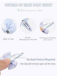 30PCS Small Snap Baby Hair Bows Clips For Girls Grosgrain Ribbon Fully Wapped 1.5 Inch Infant Hair Barrettes Accessories,Daily Photography Birthday Accessories