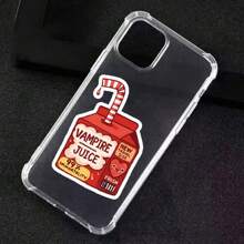 3 英寸“吸血鬼果汁饮料贴纸 - 有趣而恐怖的乙烯基贴纸，适用于笔记本电脑、笔记本、水瓶、万圣节装饰、厨房角落和派对区域 | 非常适合万圣节爱好者、恐怖爱好者、幽默爱好者和朋友 | 送给朋友、家人和收藏家的完美礼物 | 幽默贴纸，适合万圣节乐趣、吸血鬼主题装饰和古怪的表达” - 3吋/7.62厘米 - 查看 2