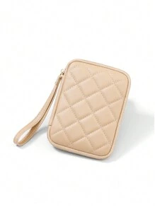 新款简约时尚护照夹，多卡槽硬币拉链钱包，驾驶执照夹，带腕带的多功能文件袋，大容量隔层，适合作为送给朋友、家人、毕业典礼、返校、生日、节日、周年纪念的礼物