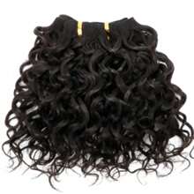 Jerry Curly Hair Bundles 6 Inch Hair Weave Bundles Crochet Short Cut 3Pcs/Pack Hair Bundles Synthetic Hair Extensions For Women Daily Life - Multicolor - View 8