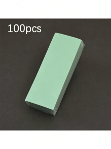 50 张/100 张一次性蜡纸条，无痛脱毛，适用于面部、眉毛、腿部、身体，脱毛纸，适用于家庭、沙龙、送给朋友的日常礼物、理发沙龙的美发产品和配件美容旅行必需品