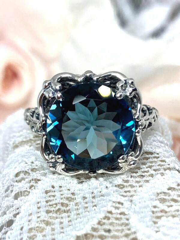 1 pieza Anillo con baño de plata de estilo vintage a la moda, símbolo del amor eterno. Regalo perfecto para cumpleaños, Navidad, aniversario