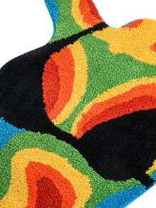 WeRugz WeRugz Plush Thermal Body Bikini Girl Art Area Rug - Kleurrijk, zacht en comfortabel getuft tapijt met antislip TPR-achterkant voor woonkamer en slaapkamer, woondecoratie, 1 st.