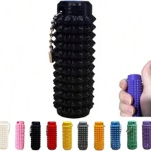Spiky Grippie Stim 钥匙扣、缓解焦虑疼痛刺激 Bumpy Fidget 钥匙扣、缓解压力、注意力缺陷多动症、便携式迷你滚轮按摩钥匙扣、通风钥匙吊坠、送给朋友的新奇礼物、门上收纳架、Perchero、墙壁衣架、挂钩、墙钩、衣架、墙框、衣帽钩、图片墙框 - 彩色 - 查看 32