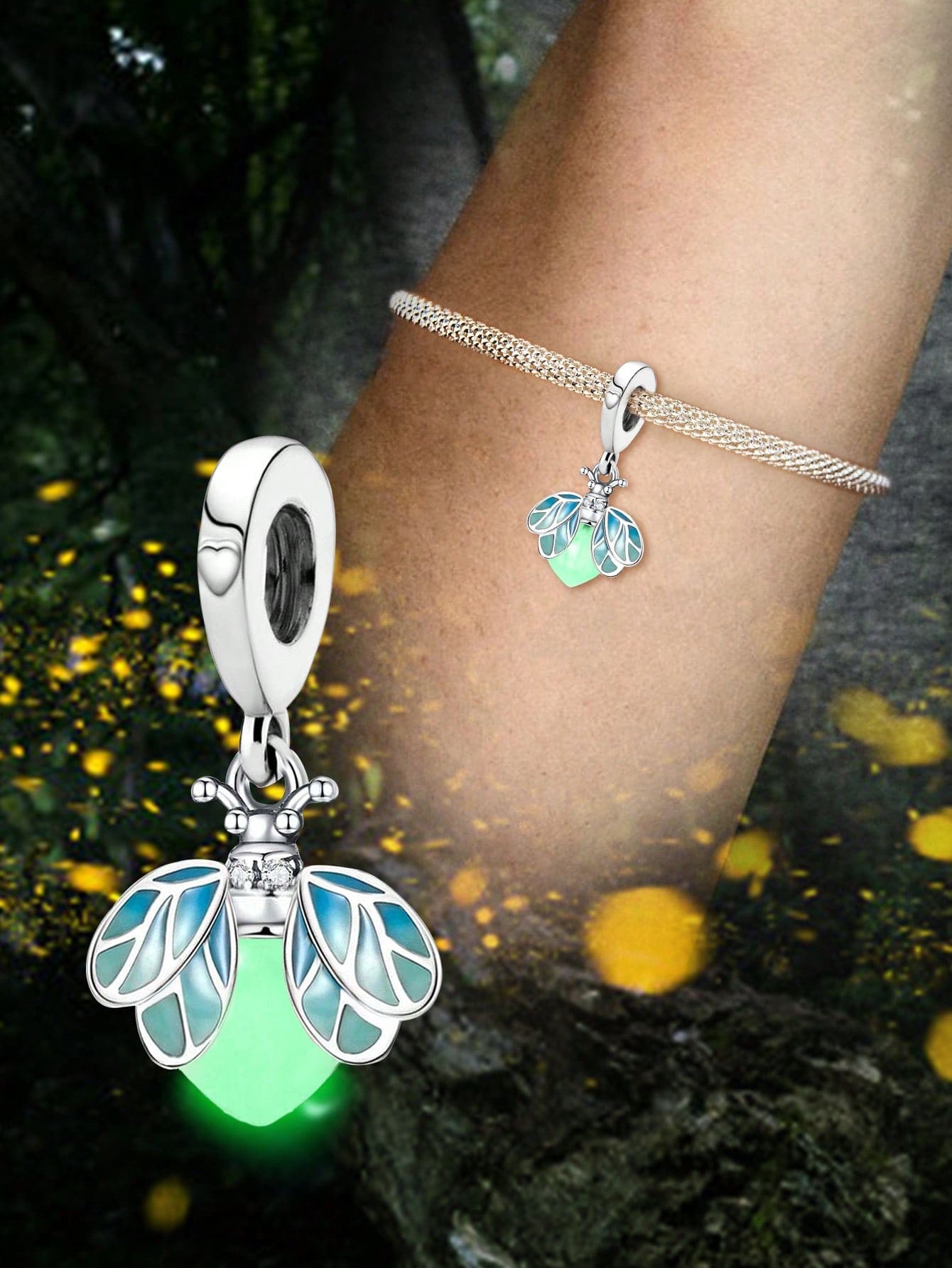 1 chiếc mặt dây chuyền bạc 925 dạng dây mảnh, hạt trang trí tự làm, phù hợp với vòng tay, món quà tinh tế dành cho phụ nữ, thích hợp làm mặt dây chuyền trang sức cho Ngày Valentine, Đêm Giáng sinh và Năm mới để tặng cho người con gái bạn yêu thương