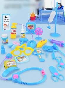 1 套儿童医生角色扮演玩具套装，儿童益智开发玩具，随机颜色配件 - 彩色 - 查看 4