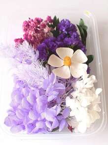 1 盒永生花 DIY 材料套装，节日礼物，热销现货 - 紫色系 - 查看 15