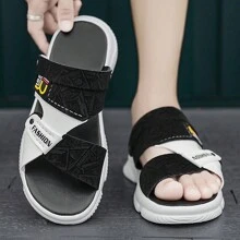 Men's Fashion Versatile Summer Sandals - Black - View 4