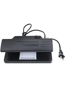 Detector de billetes falsos con luz ultravioleta y linterna ultravioleta - Negro - Ver 6
