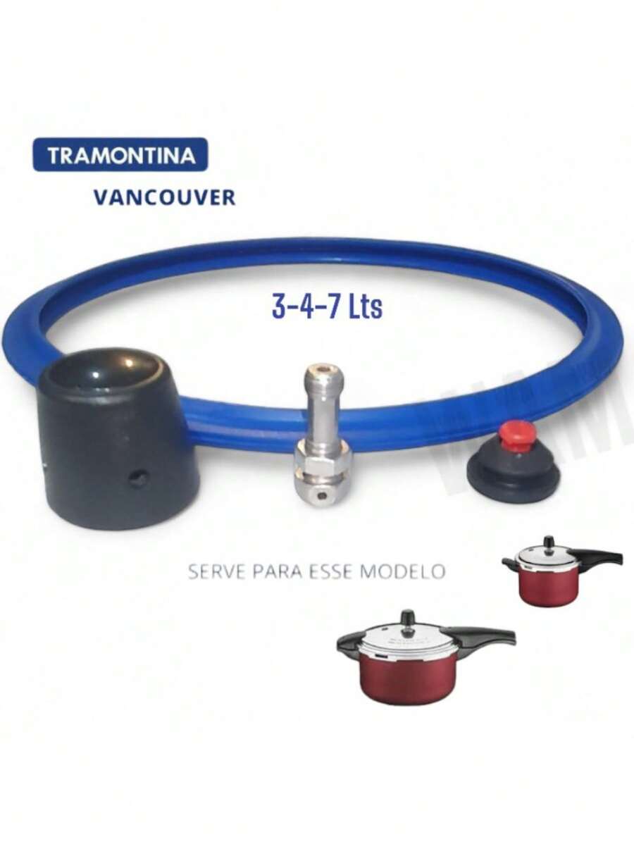 4 Pcs Tramontina Vancouver Pressure Cooker Repair Kit - Multicolor - View 1