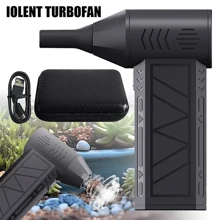 Jet Dry Mini Blower 130,000 RPM Portable Air Blower Super Jet Fan Turbo Hot UK - Black - View 6