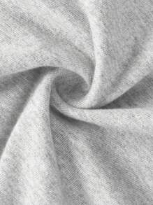 宽松休闲日系字母印花短袖 T 恤，百搭休闲女上衣，春夏