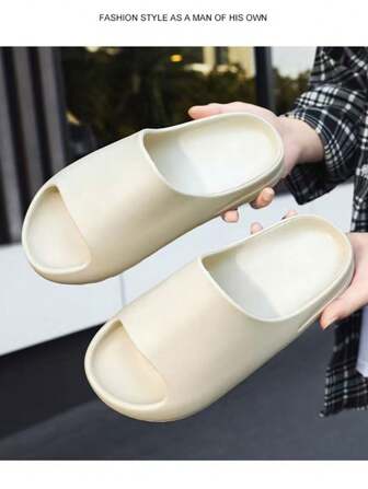 女士 EVA 夏季拖鞋，厚底防臭防滑室内外凉鞋，外观时尚