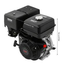 ZhdnBhnos 420CC Gasoline Engine 4 Stroke 15HP OHV Petrol Water Pump Engine 9700W Vibrators Engine Generators Engine Dosing Machines Engine - Black - View 7