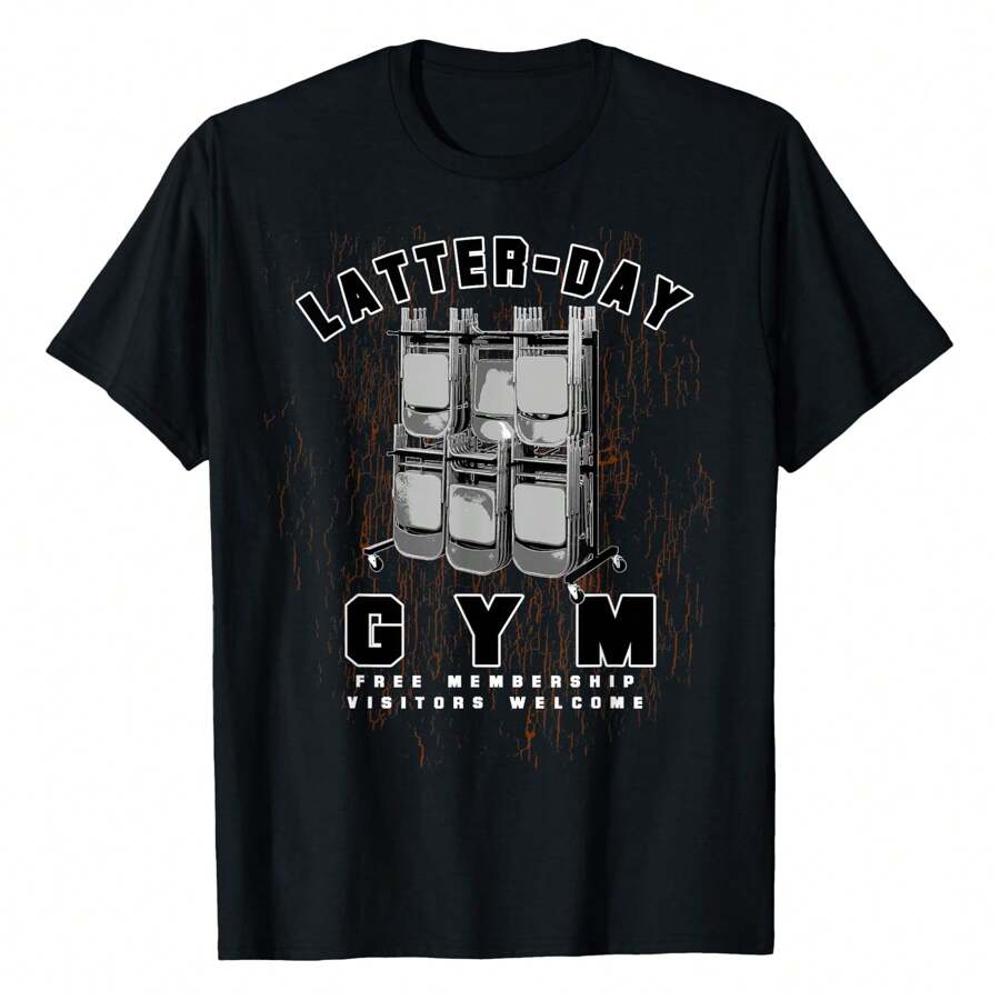 LDS Mormon Funny Misss WoMisss Misss Misss Missionary Gift Gym T-Shirt Women's T-Shirt Pure Cotton Material - Black - View 1